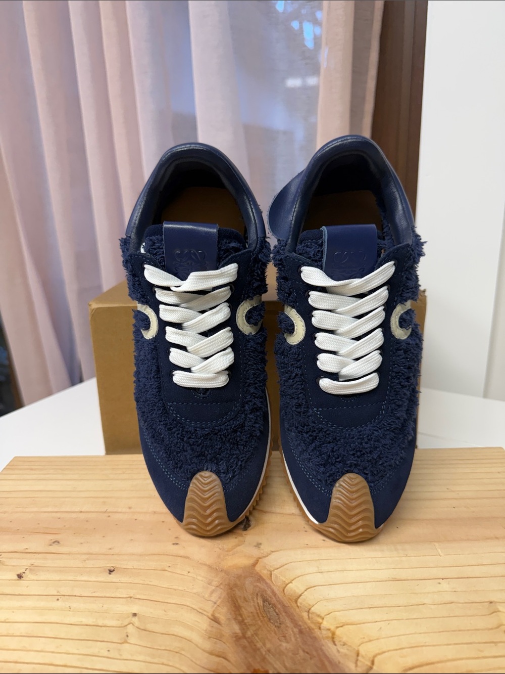 Women’s Loewe like Flow Runner Sneakers - Picture 3 of 15